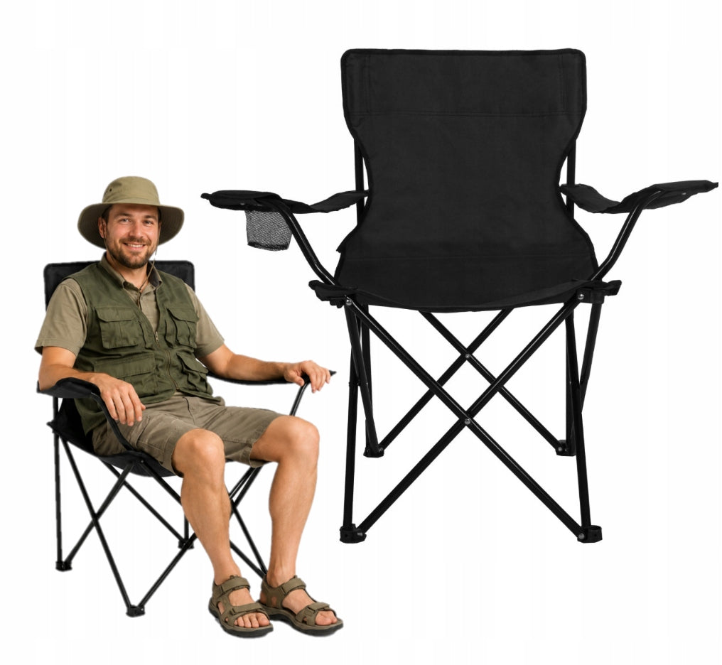 FISHING CHAIR XXL FOLDING HIKING FISH CHAIR