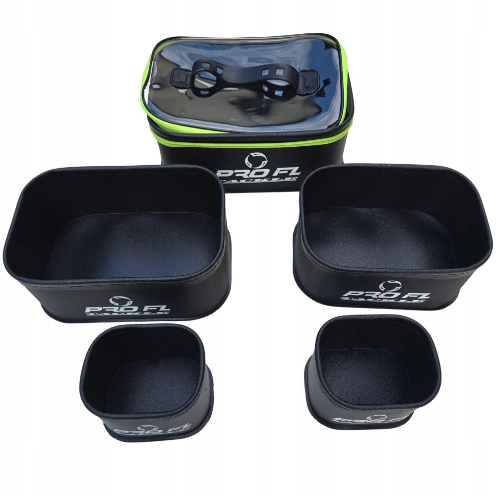 FISHING CONTAINERS EVA LITTER BOX FOR BAIT PELLET WORMS BALLS 5 PCS FEEDER Manufacturer code 64-9585