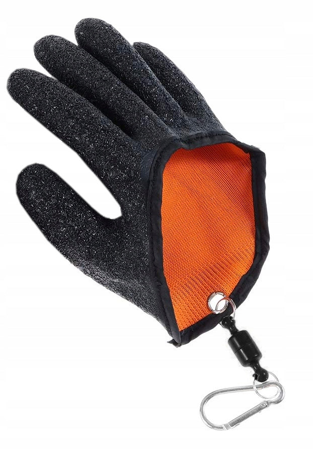 FISHING GLOVE NON-SLIP DETACHABLE LEFT Color black