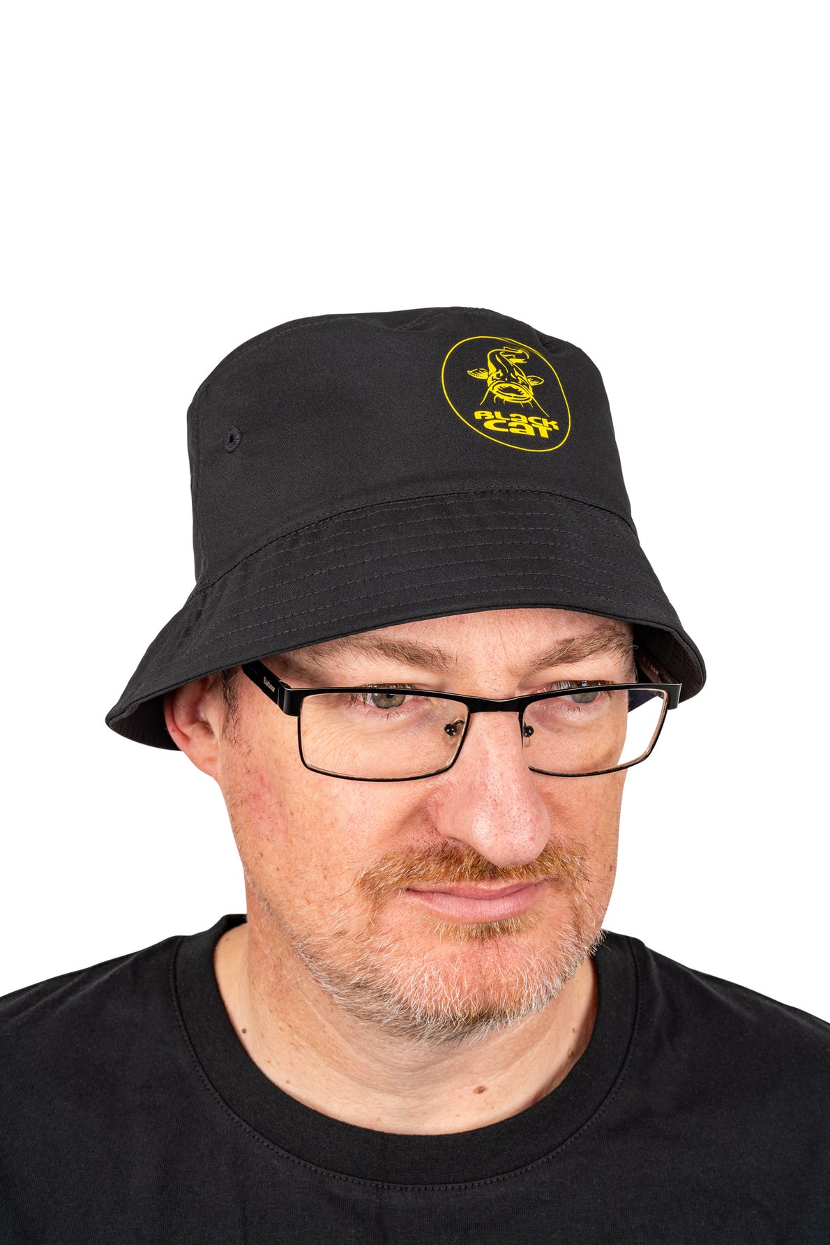 FISHING HAT BLACK CAT BUCKET HAT Packaging status original