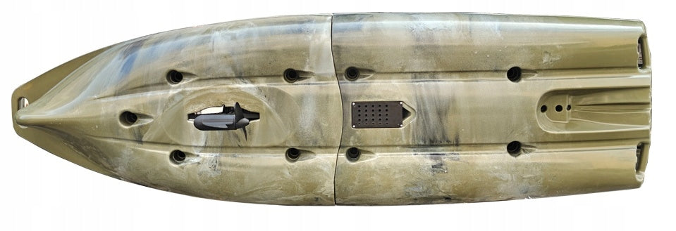 FISHING KAYAK MODULAR FOLDING WITH FOOT DRIVE PEDAL FISH MODULAR 3.0 Model PEDAL FISH MODULAR 3.0 DESERT CAMO