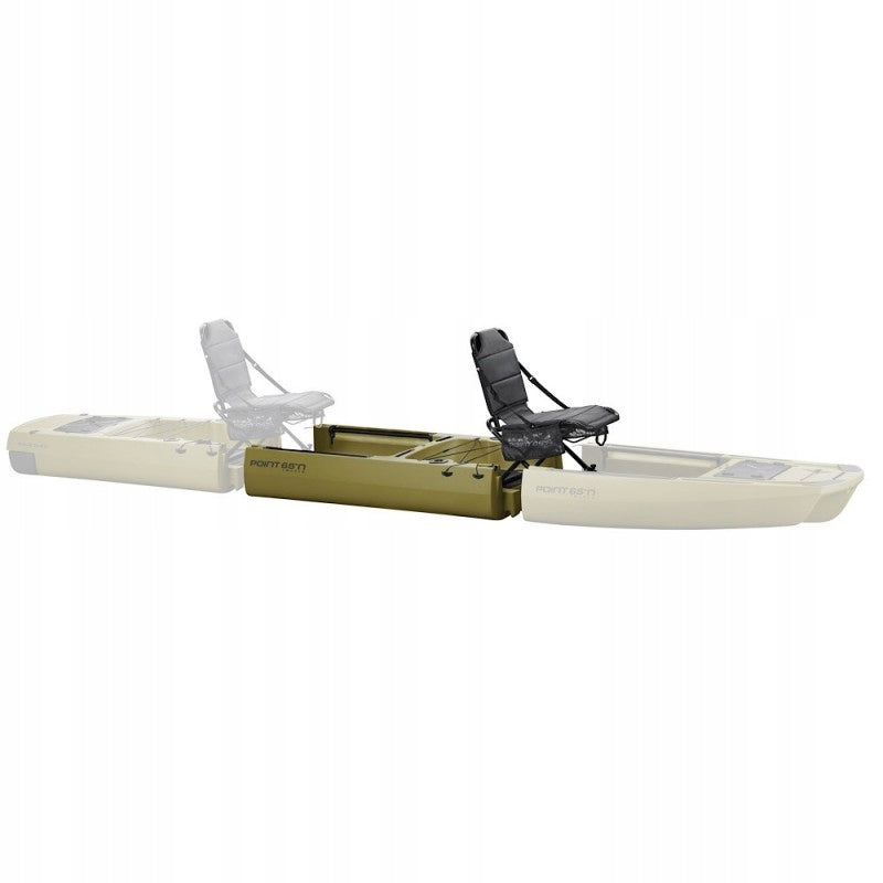 FISHING KAYAK TWO FOLDING WITH POINT DRIVE Model KING FISHER TANDEM
