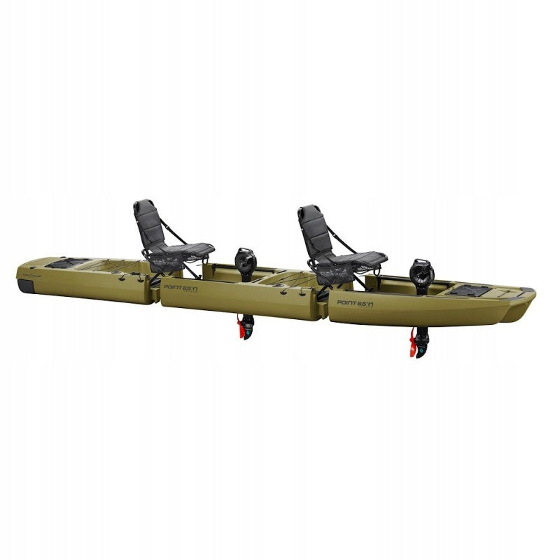FISHING KAYAK TWO FOLDING WITH POINT DRIVE Number of seats 2