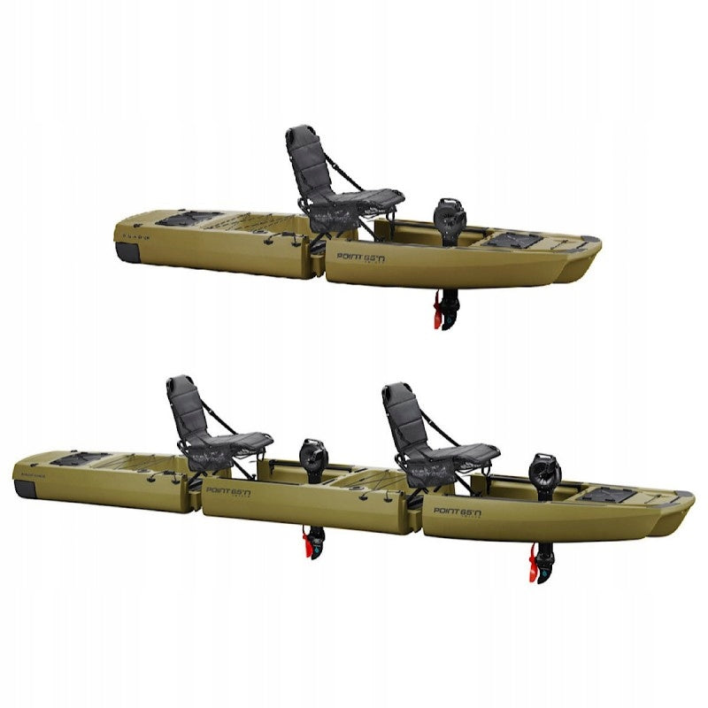 FISHING KAYAK TWO FOLDING WITH POINT DRIVE