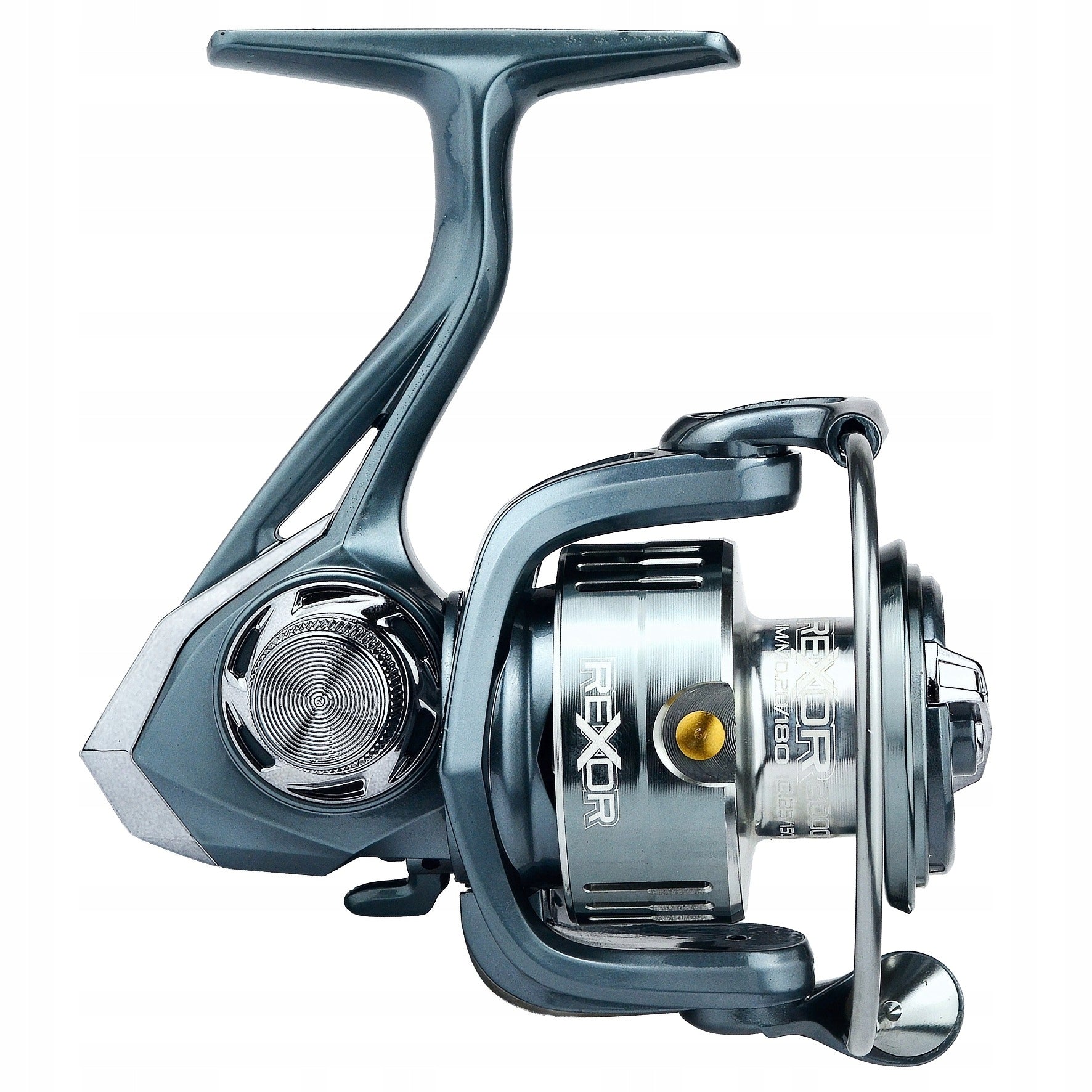 FISHING REEL HOKKAIDO REXOR 4000 - 9+1 BB TWO ALUMINUM SPOOLS ! Fishing method spinning