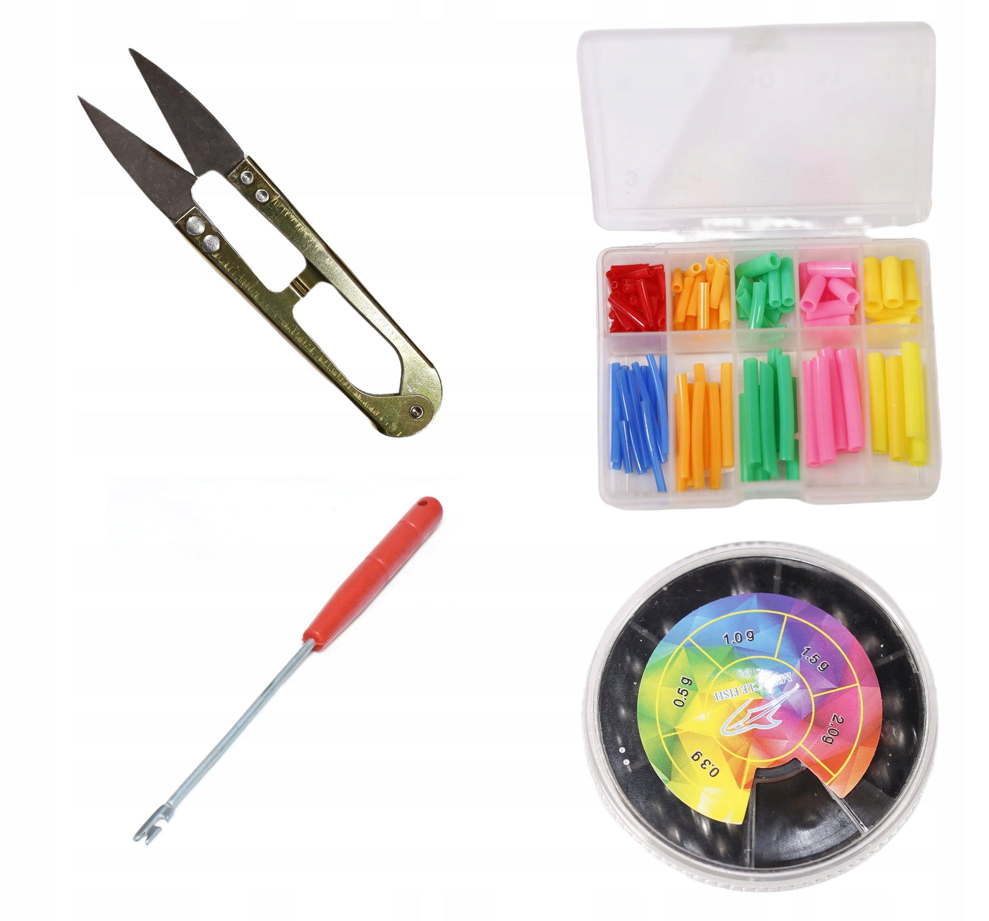 FISHING SET 2x Fishing rod 2,4m, 2x Reel, float, bait - ZEST-W-14 Model ZEST-W-14