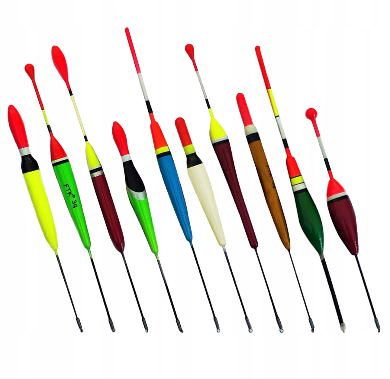 FISHING SET 2x Fishing rod 2,7m, 2x Reel, float, bait - ZEST-W-15 Packaging status original