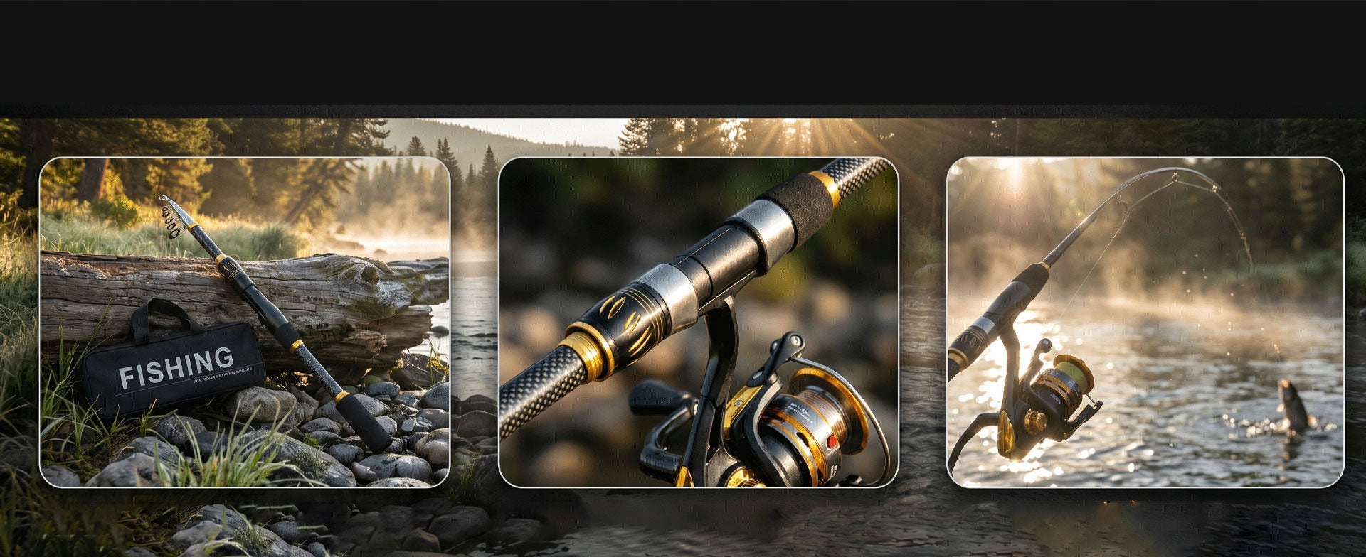 FISHING SET 71 PCS GIFT Fishing Rod Reel Rests Bait Fishing Line Rod construction type telescopic