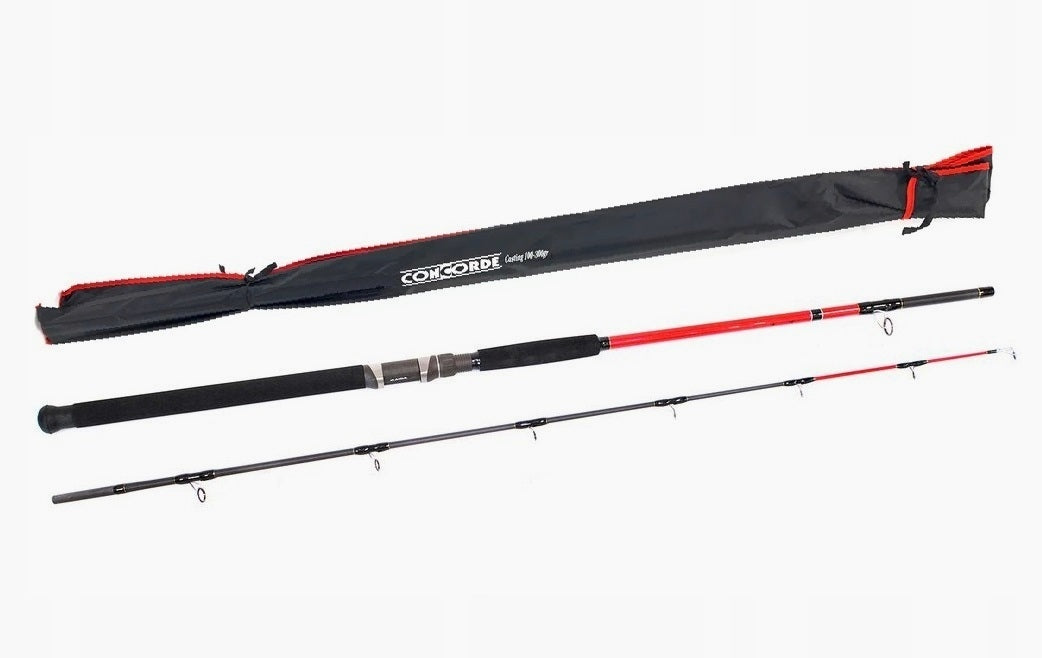 FISHING SET CATFISH FISHING ROD SUM CONCORDE 100-300g 3,0m+ REEL FC7000 Brand Miracle Fish