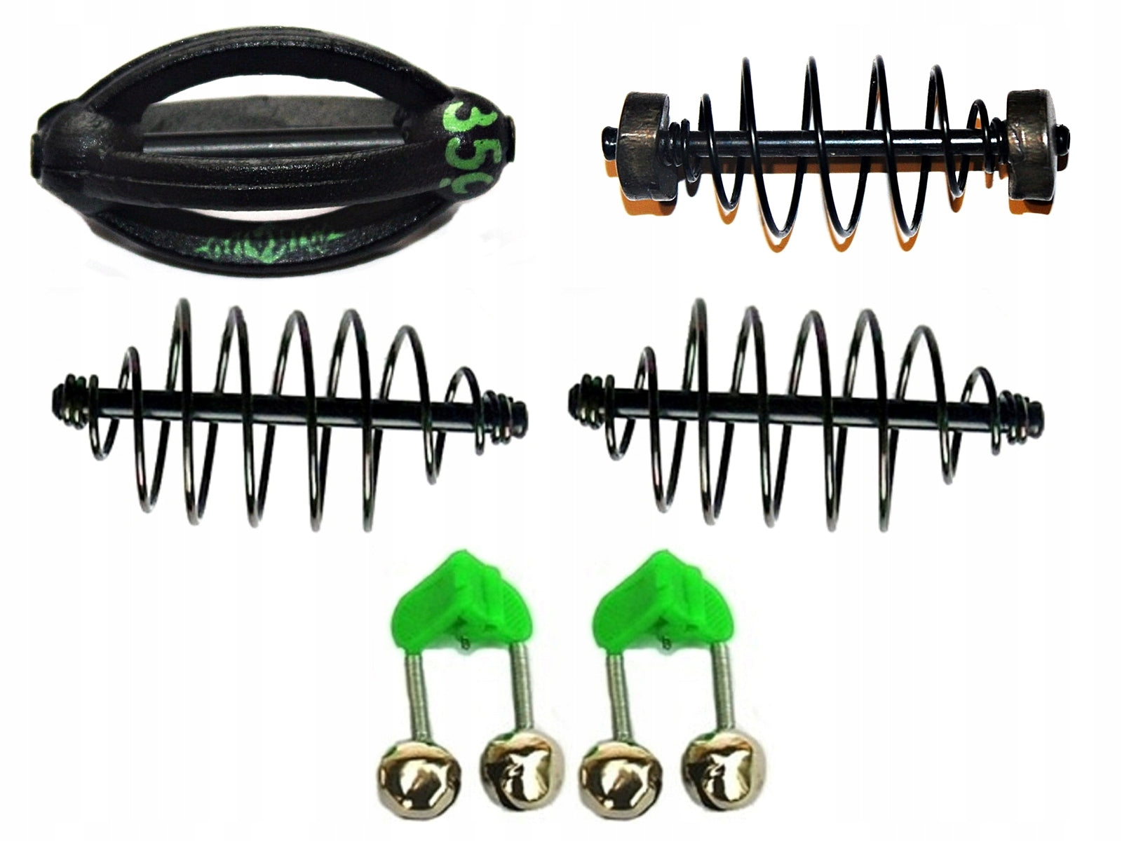 FISHING SET FEEDER 390cm. + REEL 6BB + FISHING LINE + AKCESORIA. Number of items in the set 280