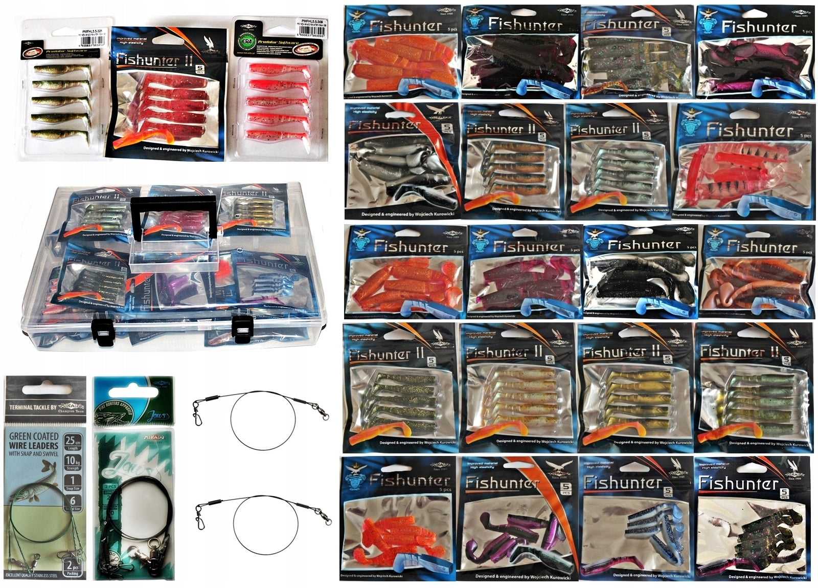 FISHING SET - MIKADO 6 + BOX 40cm. x 28cm. + FREEBIE.