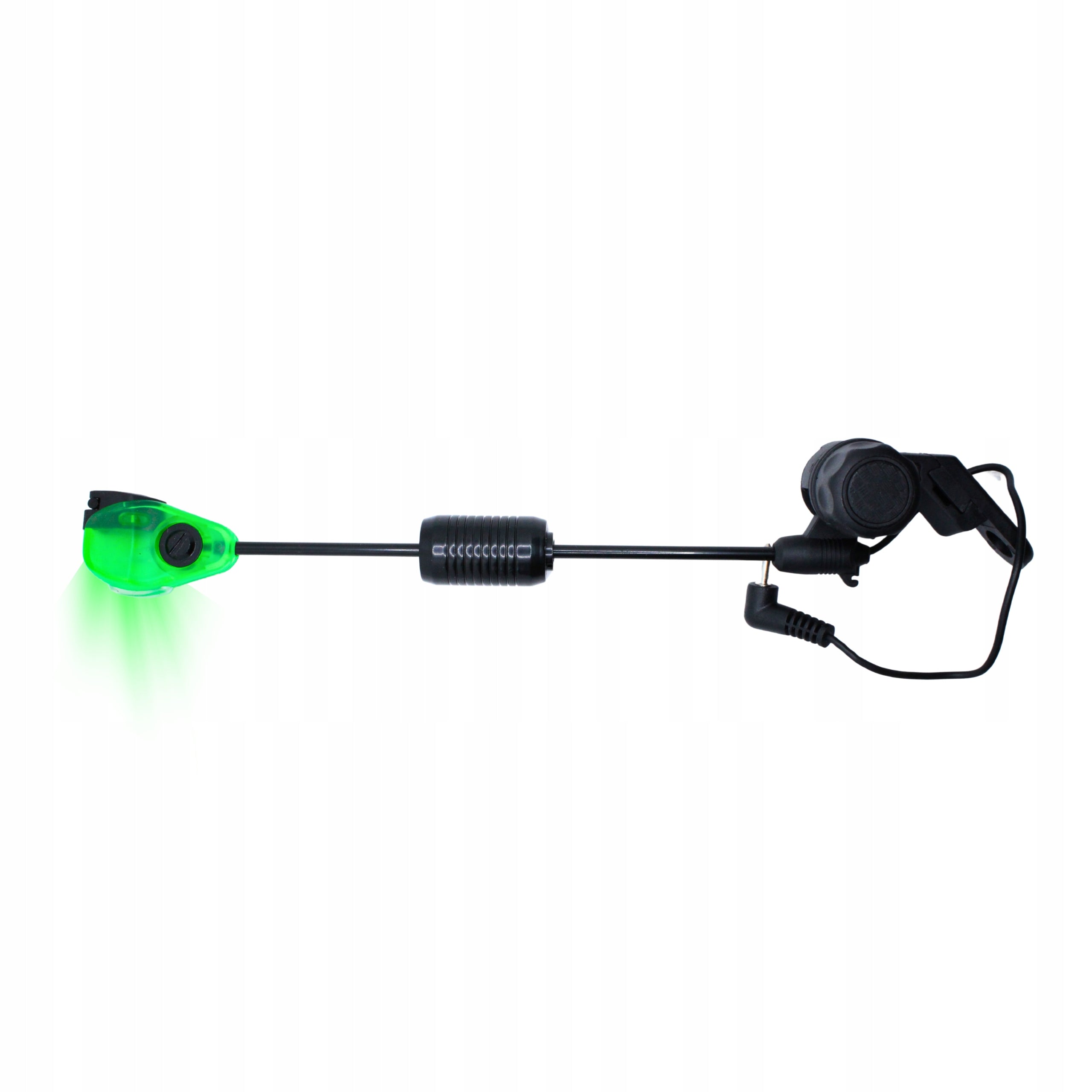 FISHING SWINGER CARP LED GREEN WITH ADJUSTABLE LINE TENSION GLOWING Batteries included no