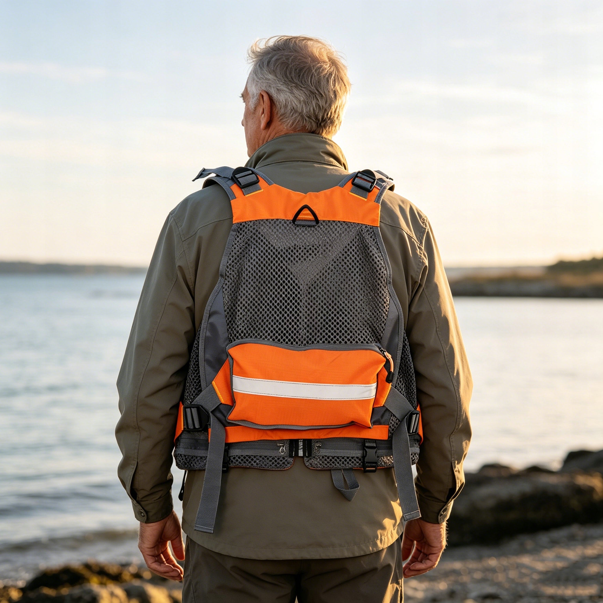 FISHING VEST PACK RUVP R. UNIVERSAL 13 POCKETS BREATHABLE Brand no brand