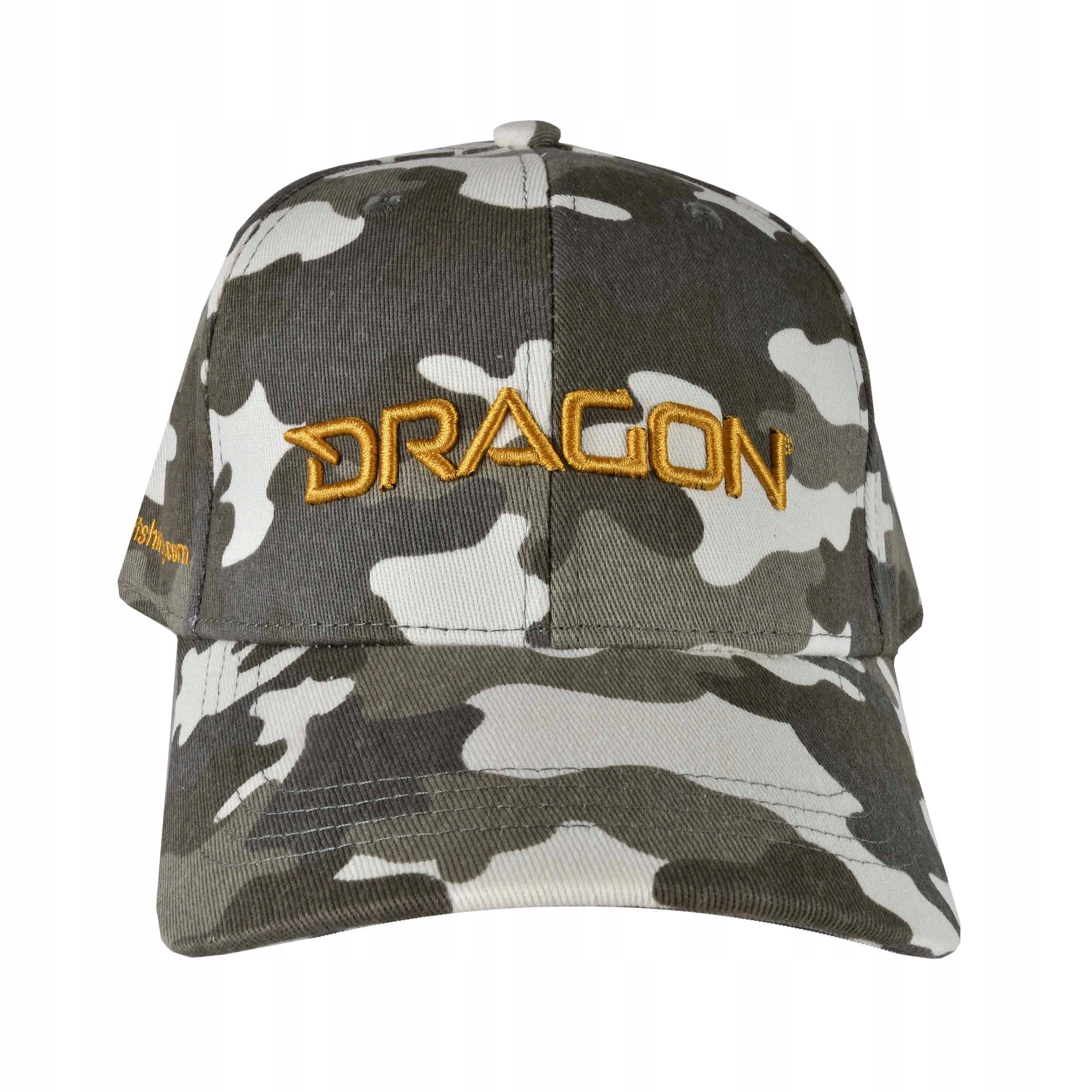 FISHING cap DRAGON camo bright WITH FISHING VISOR COMFORTABLE PRACTICAL Size (head circumference in cm) universal
