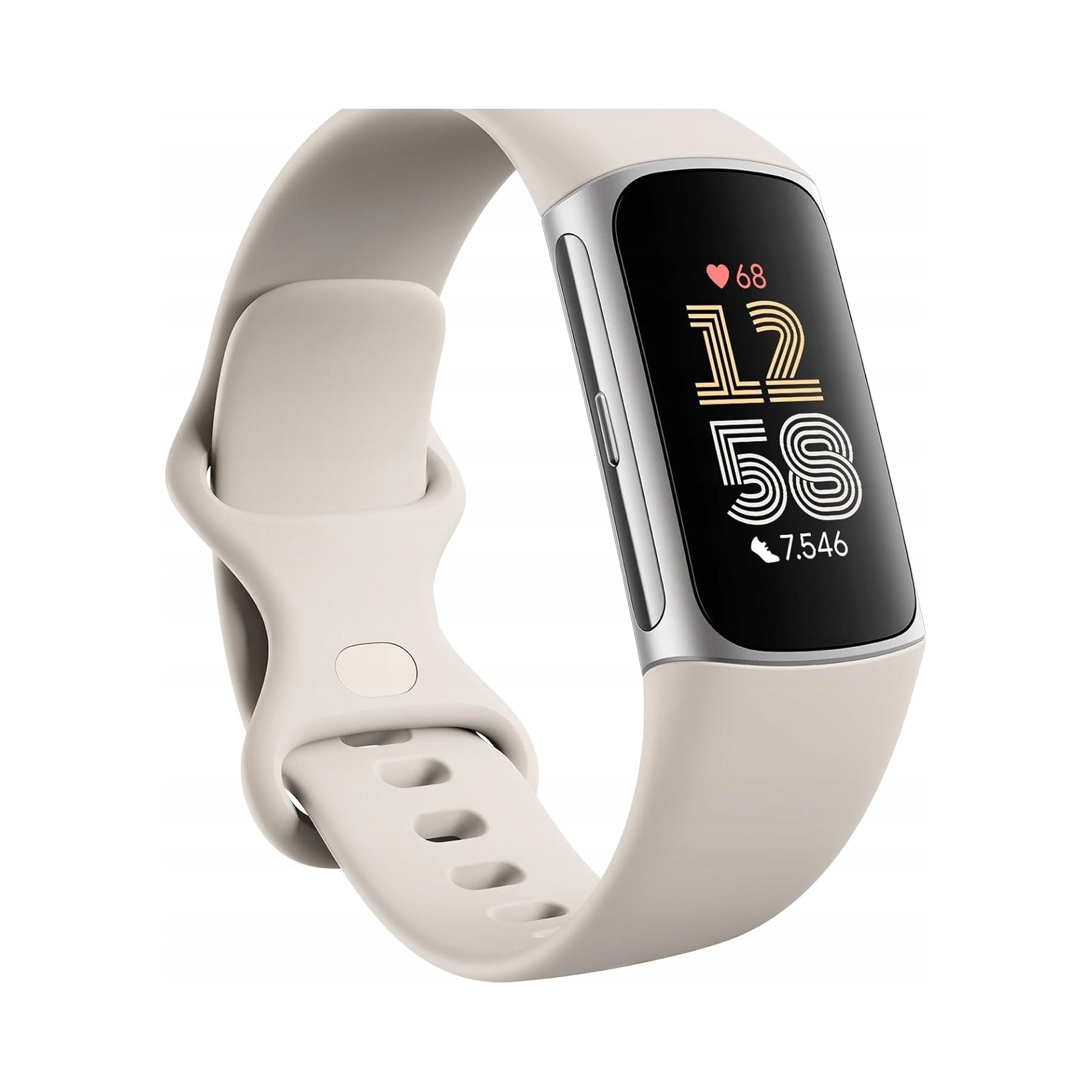FITBIT CHARGE 6 BY GOOGLE SMARTBAND band monitor file up to 7 days PORCELAIN