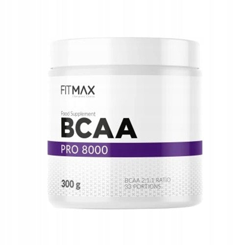 FITMAX BCAA PRO 8000 300G AMINO ACIDS REGENERATION RASPBERRY AMINO