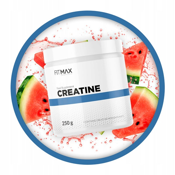 FITMAX CREATINE MONOHYDRATE 250 g PURE CREATINE MONOHYDRATE CREATINE MASS Packaging status original