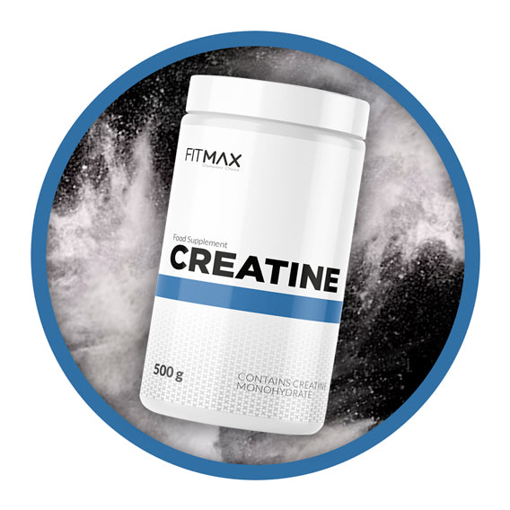 FITMAX CREATINE MONOHYDRATE 500 g PURE CREATINE MONOHYDRATE CREATINE MASS Expiration date at least six months from the date of purchase