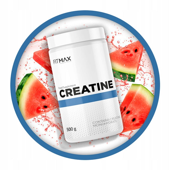 FITMAX CREATINE MONOHYDRATE 500 g PURE CREATINE MONOHYDRATE CREATINE MASS Packaging status original