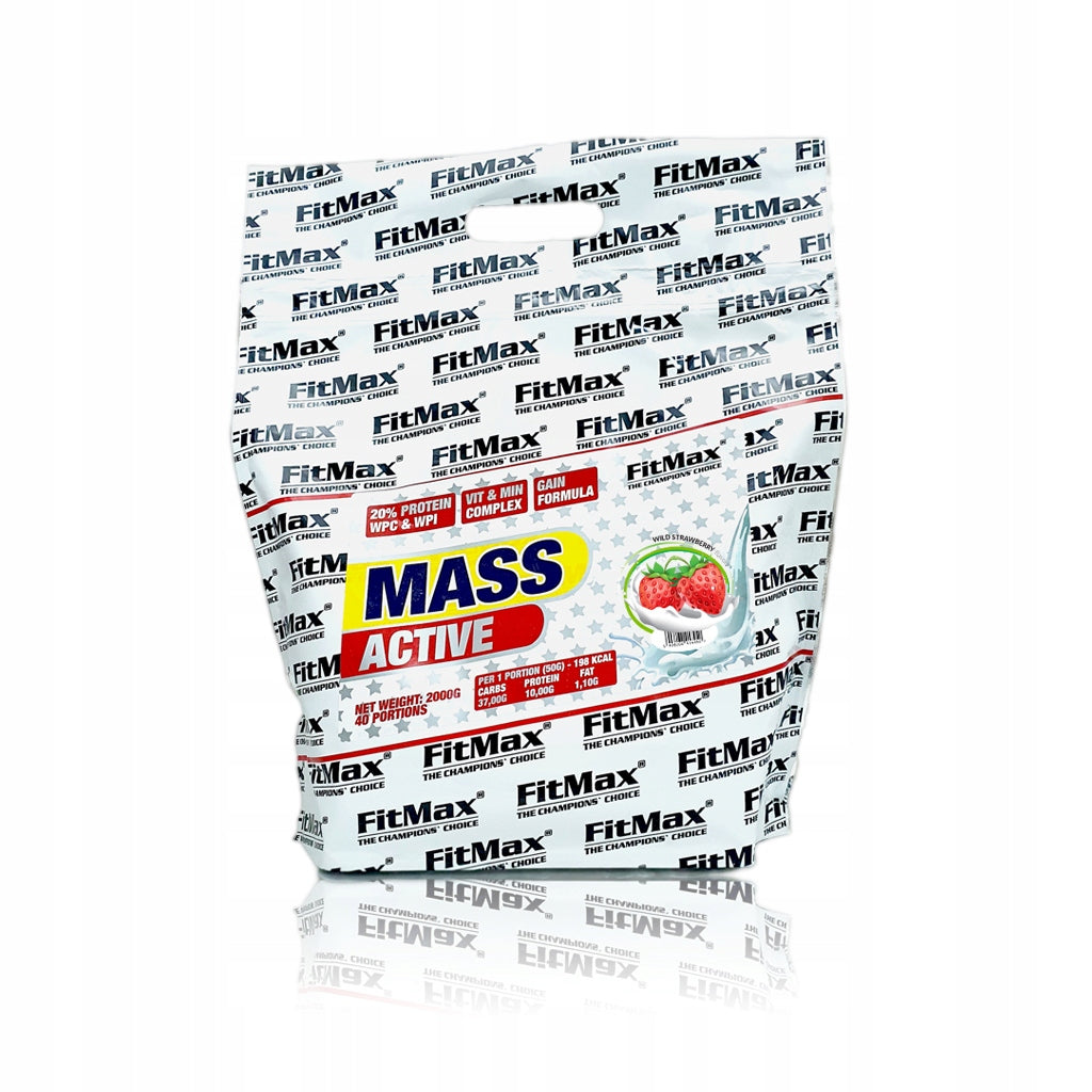 FITMAX MASS ACTIVE 2KG STRAWBERRY