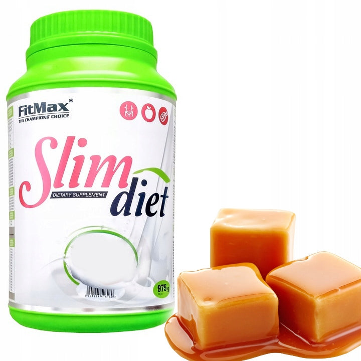 FITMAX SLIM DIET 975g | slimming cocktail FLAVOR: SALTY CARAMEL Brand FitMax