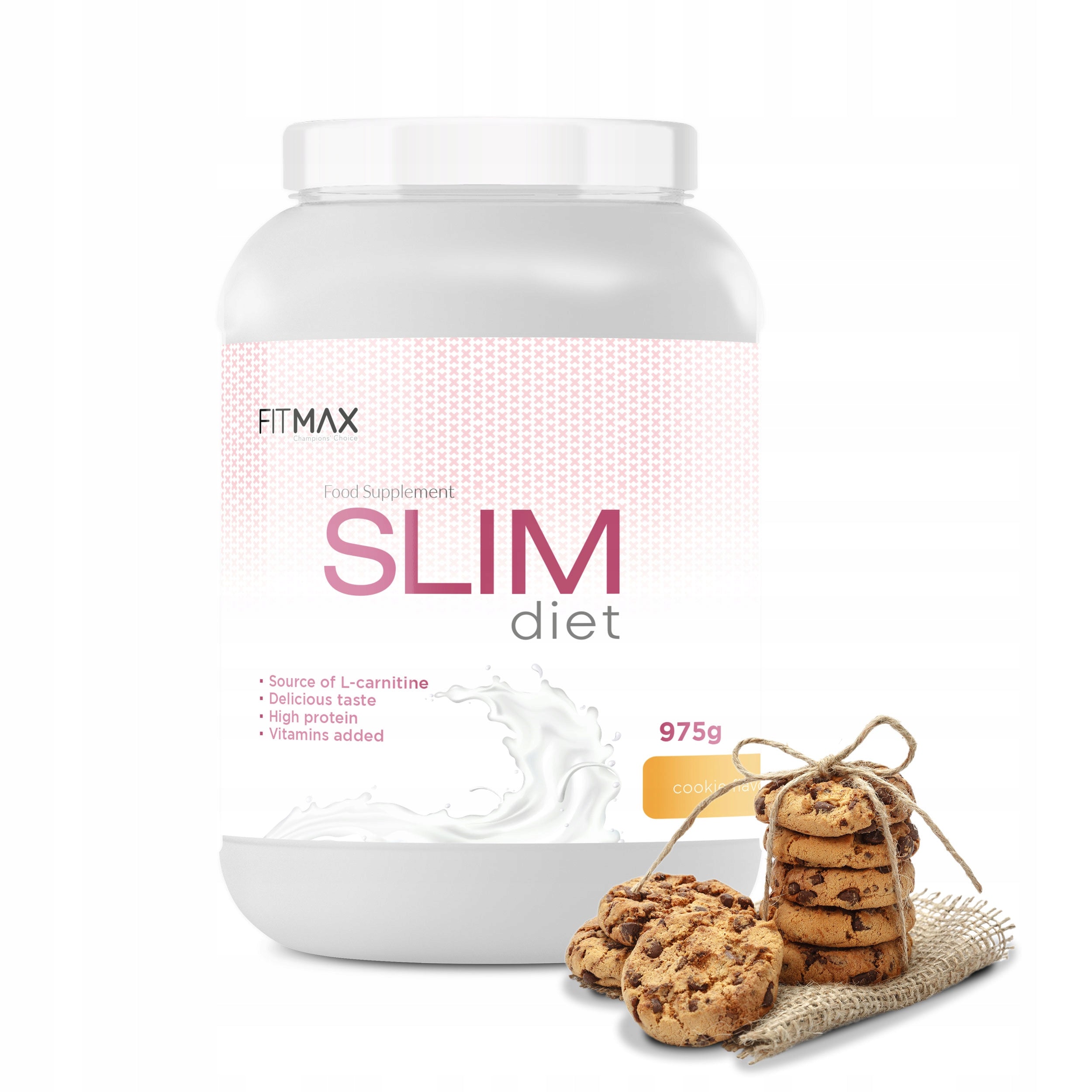 FITMAX SLIM DIET 975g | slimming cocktail TASTE: COOKIE