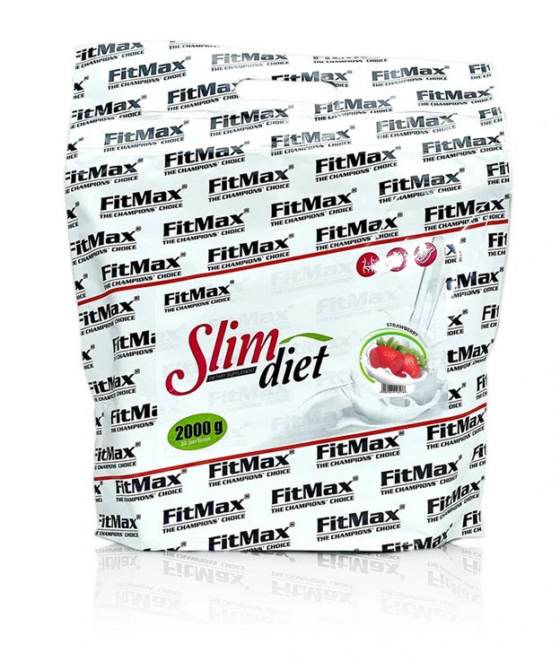 FITMAX SLIM DIET PROTEIN MEAL REPLACEMENT COCKTAIL 2000G TASTE: STRAWBERRY