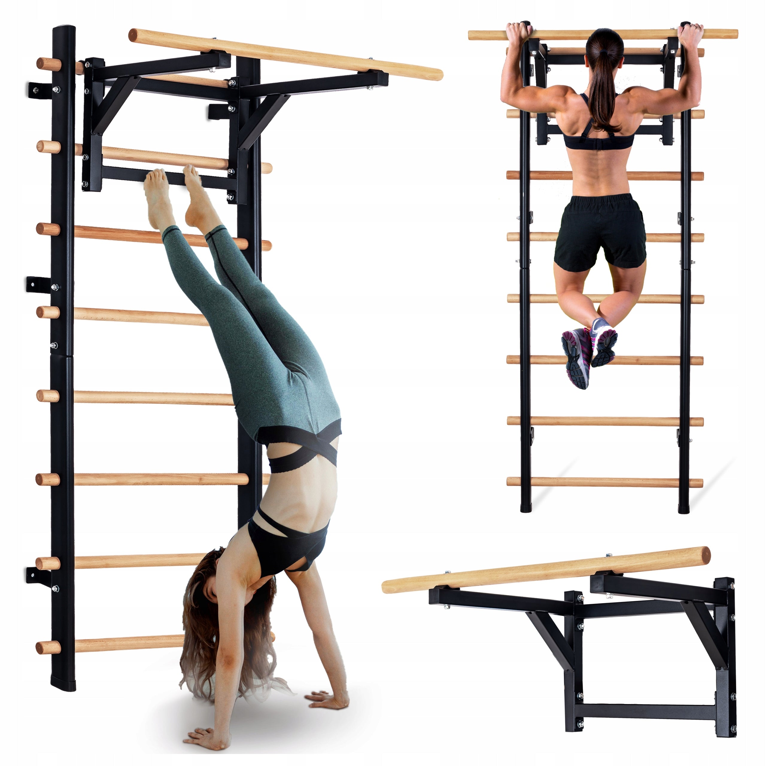 FITNESS Gymnastic TRAINING LADDER for REHABILITATION exercises + BAR