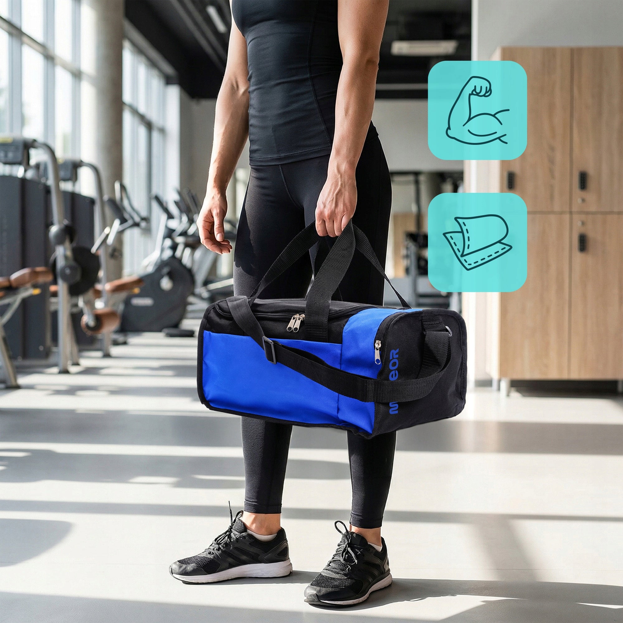 FITNESS SPORTS TRAINING BAG FOR POOL YOGA NEPR 20l 43x25x19 Kind bag