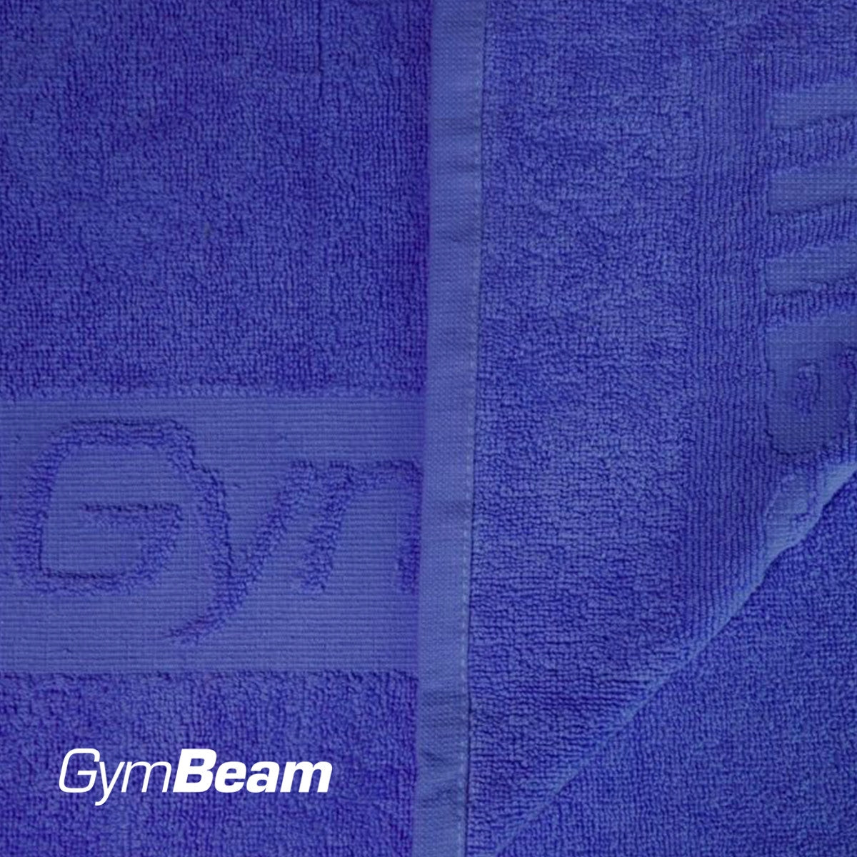 FITNESS TOWEL FOR GYM EXERCISE TRAINING COTTON - GymBeam blue Color blue