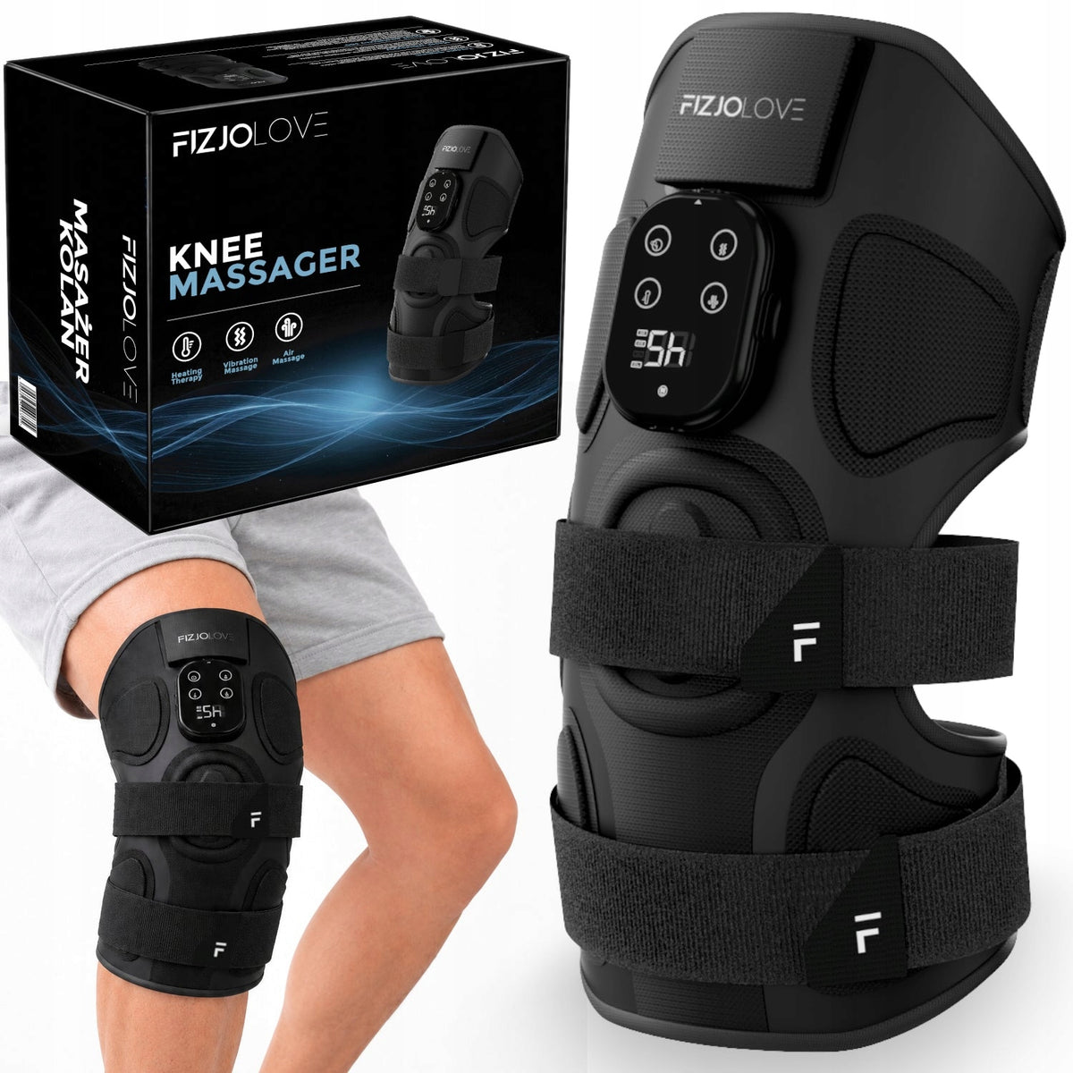 FIZJOLOVE KNEE MASSAGER WIRELESS INFRARED HEATING
