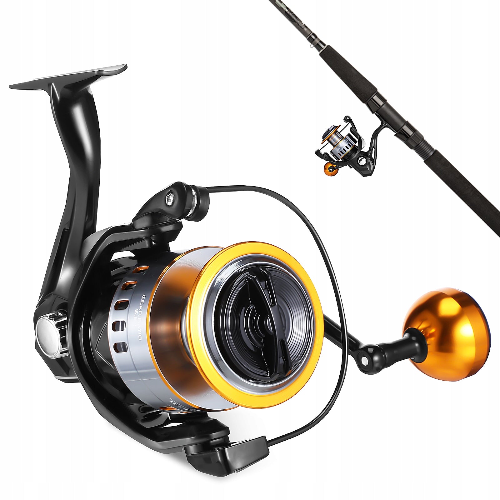 FL FX4000 Metal Spinning Reel - All-Metal Drive - Built for Big Game