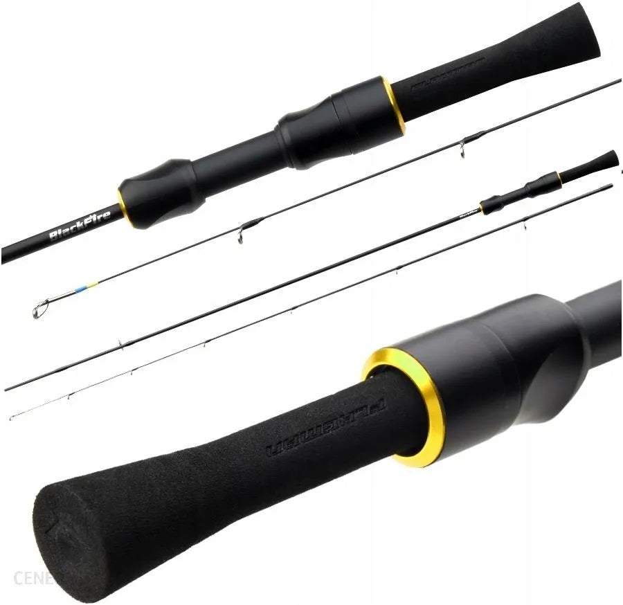 FLAGMAN Spinning Rod BLACKFIRE MICROJIG 1,68m 0,3-3g Perch, Trout Brand Flagman