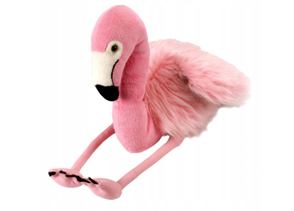 Didelis Pliušinis Flamingas Fofo 220 Cm, Rožinis, Minkštas Žaislas