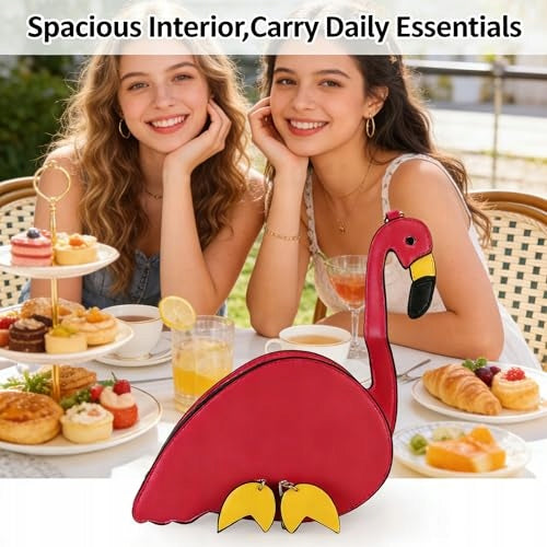 FLAMINGO CARTOON WOMEN'S SHOULDER BAG FOR WOMEN SHOPPING GIFT Manufacturer code Bez marki