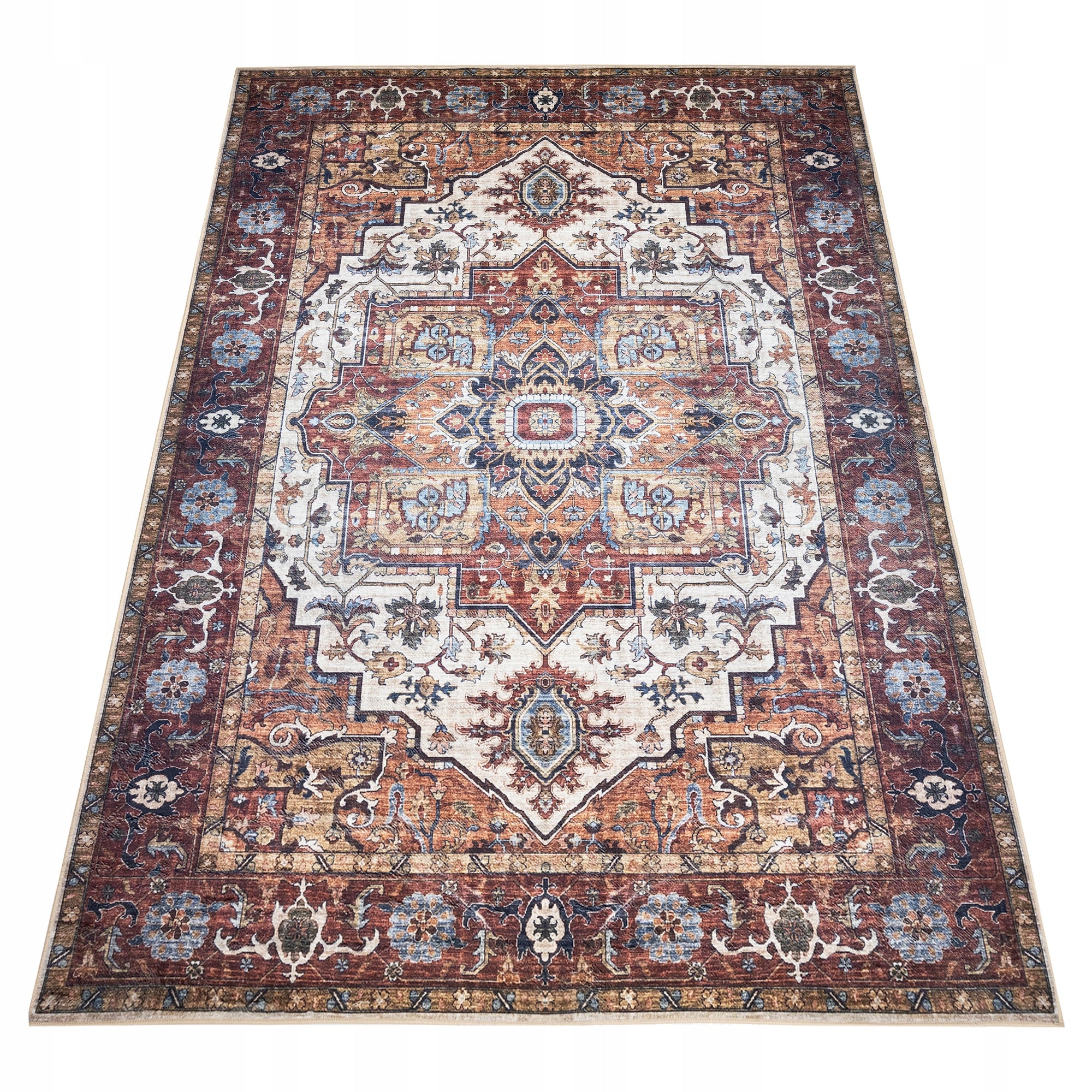 FLANNEL Carpet 80x150 Printed Modern Fashionable Elegant Anti-slip