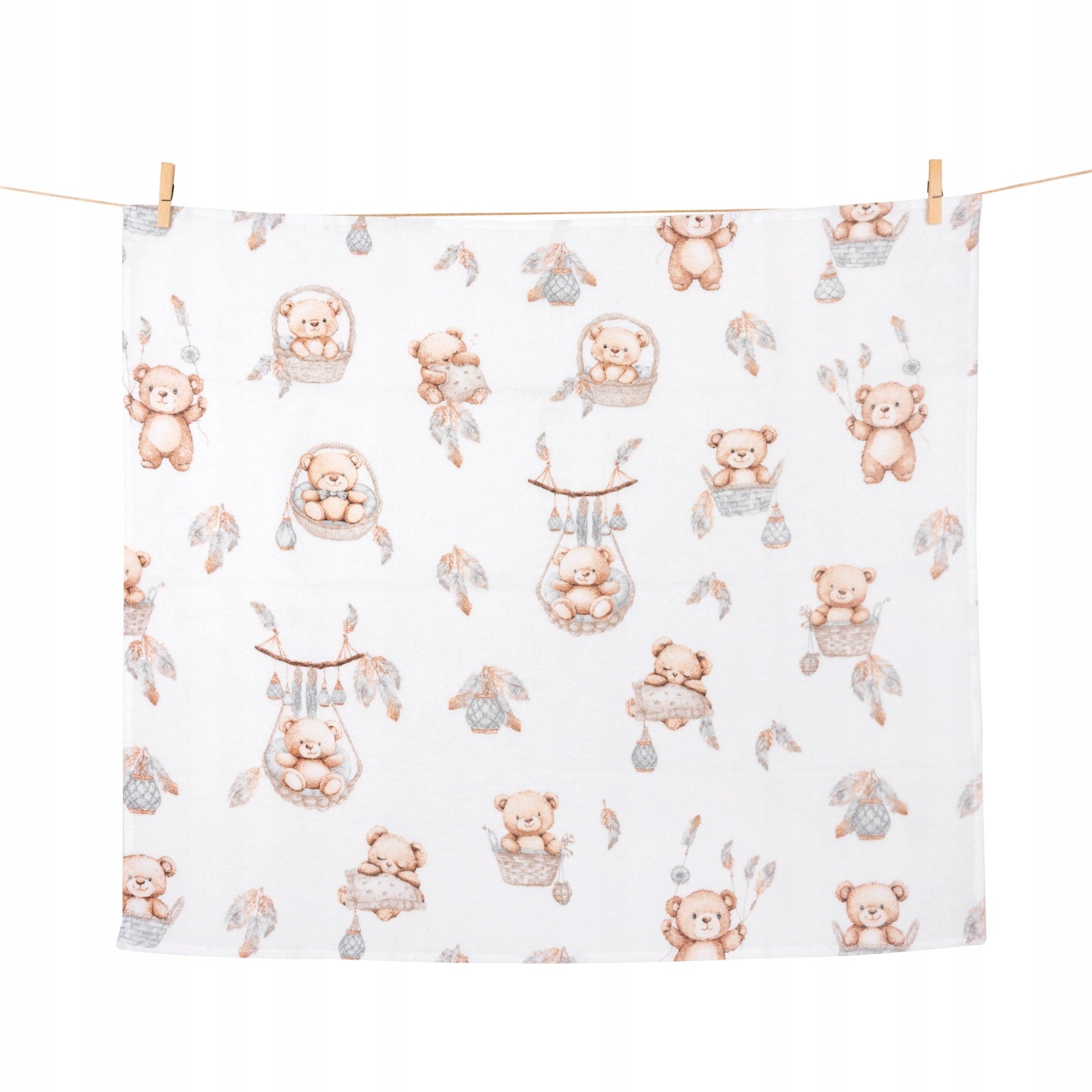FLANNEL DIAPER Swaddle LARGE 70x80