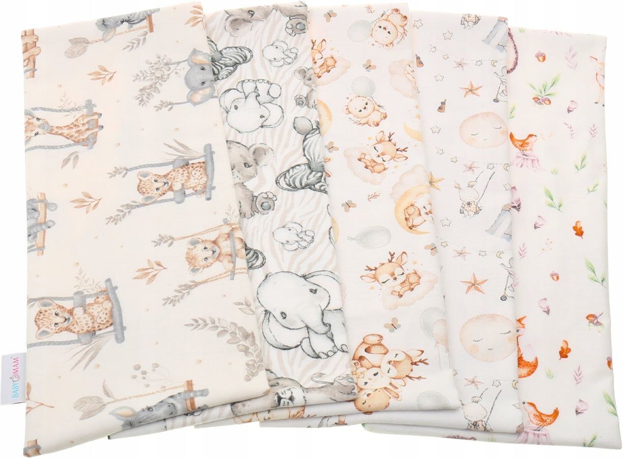 FLANNEL DIAPERS COLORFUL DIAPERS PREMIUM 5PCS BABYMAM Packaging status original