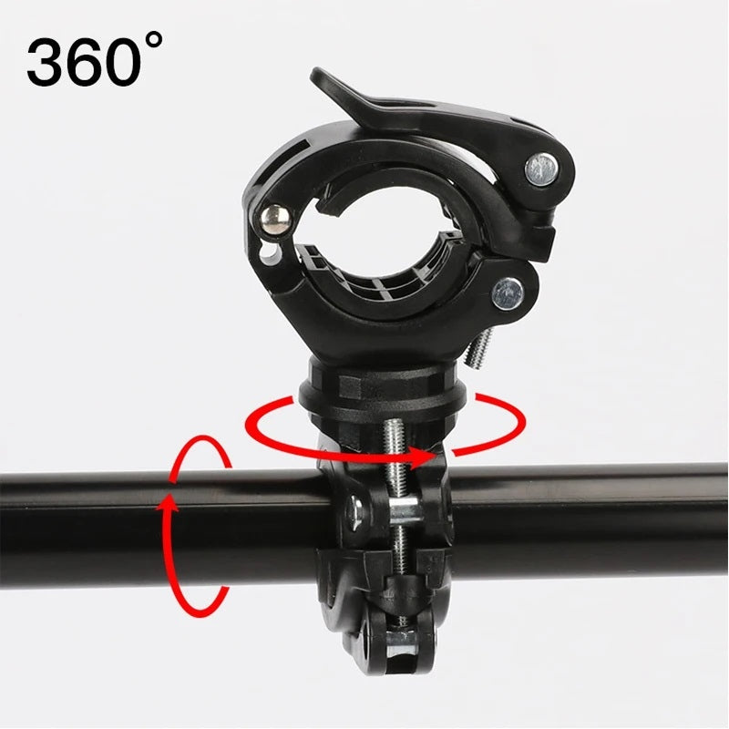 FLASHLIGHT PUMP HOLDER FOR BICYCLE 360 UNIVERSAL BICYCLE DECENT Manufacturer code UKLCZ