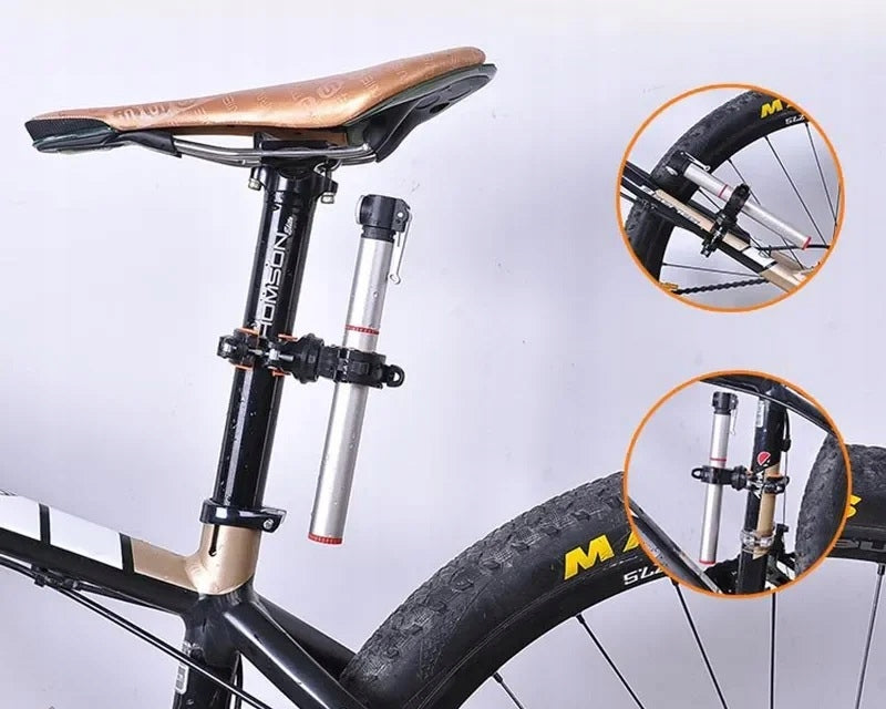 FLASHLIGHT PUMP HOLDER FOR BICYCLE 360 UNIVERSAL BICYCLE DECENT Product weight with unit packaging 0.2 kg