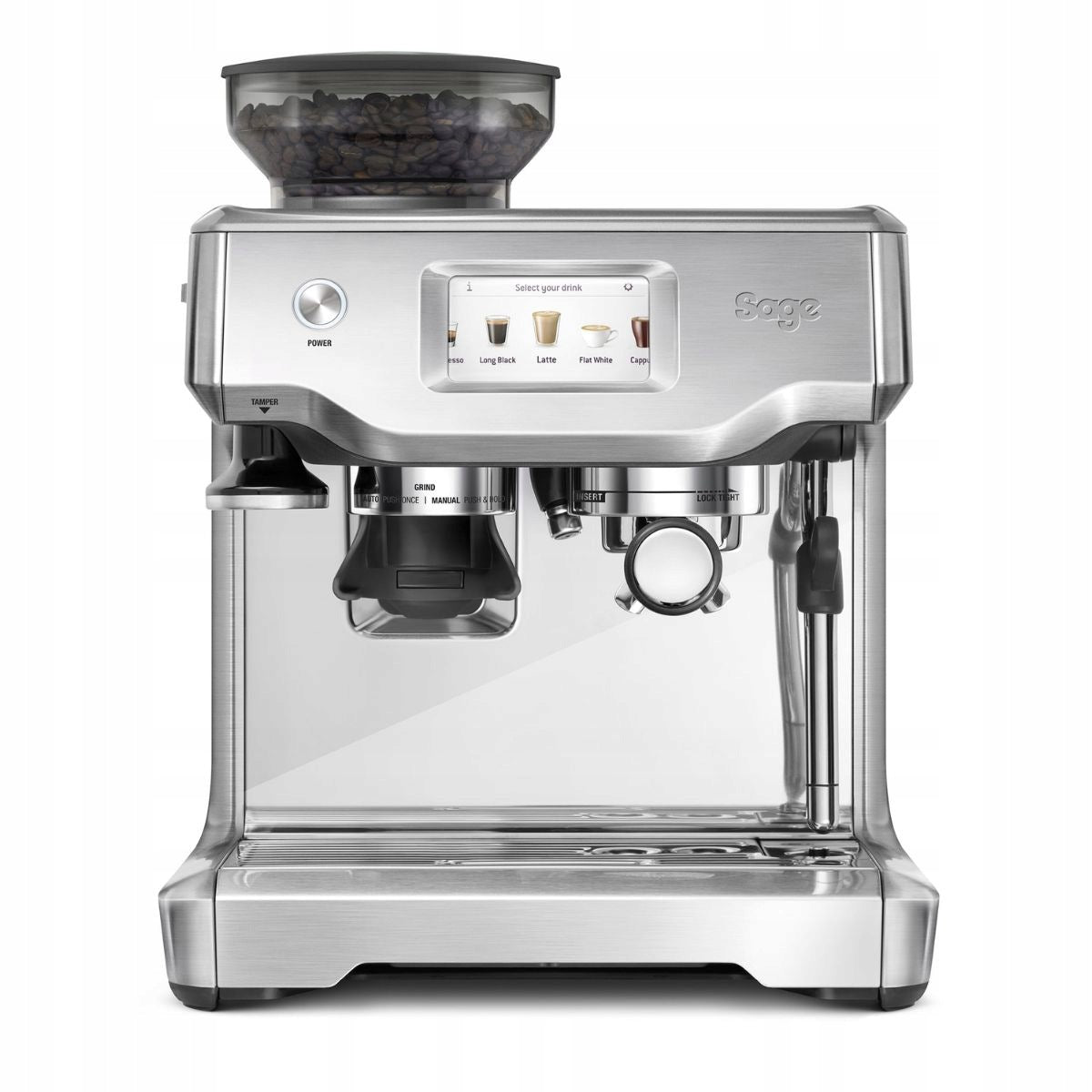 FLASK COFFEE MAKER SAGE THE BARISTA TOUCH SES880 SILVER