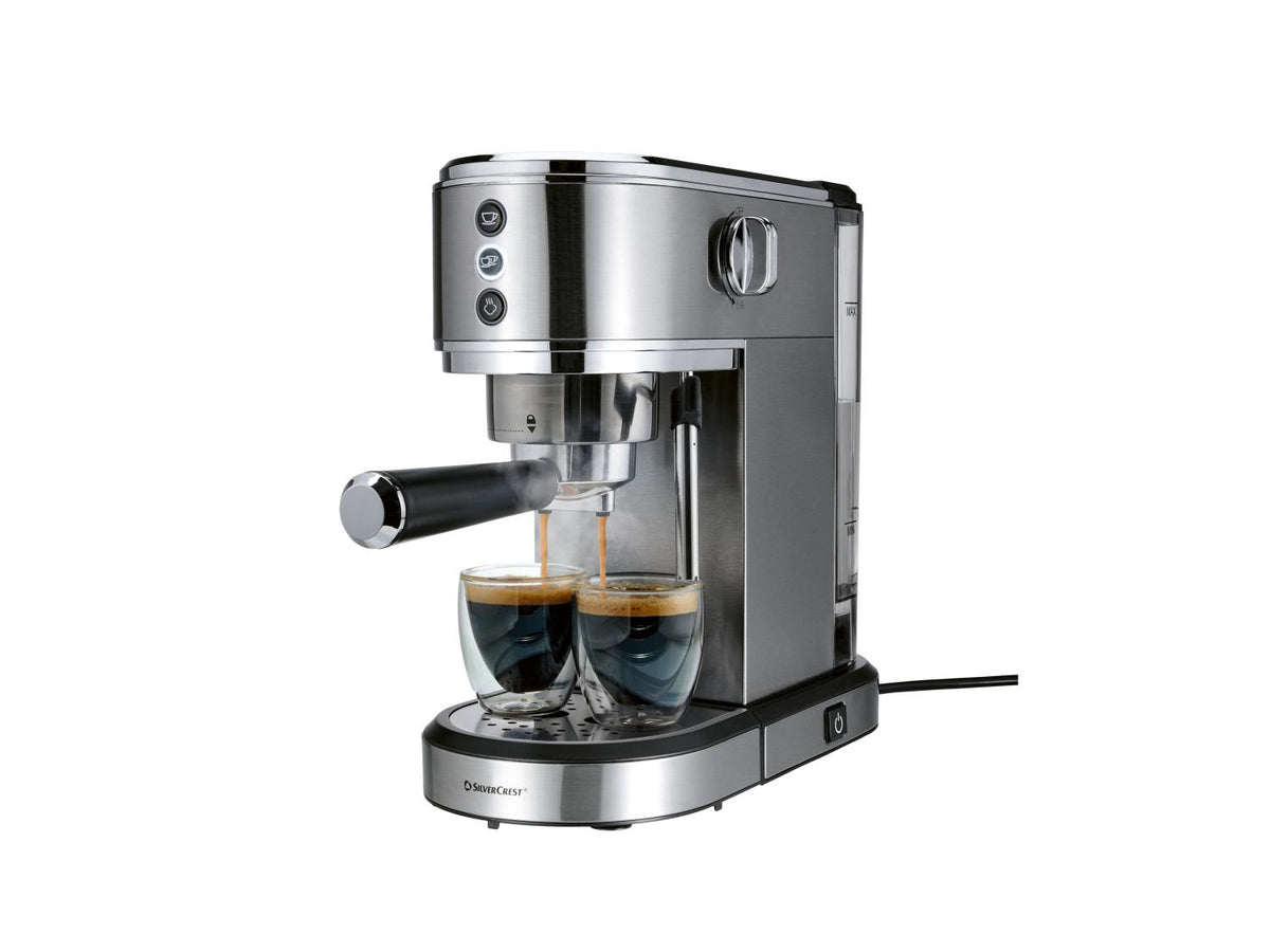 FLASK PRESSURE COFFEE MAKER SILVERCREST SEMS 1350 A2 1350 IN SILVER Manufacturer code SEMS 1350 A2
