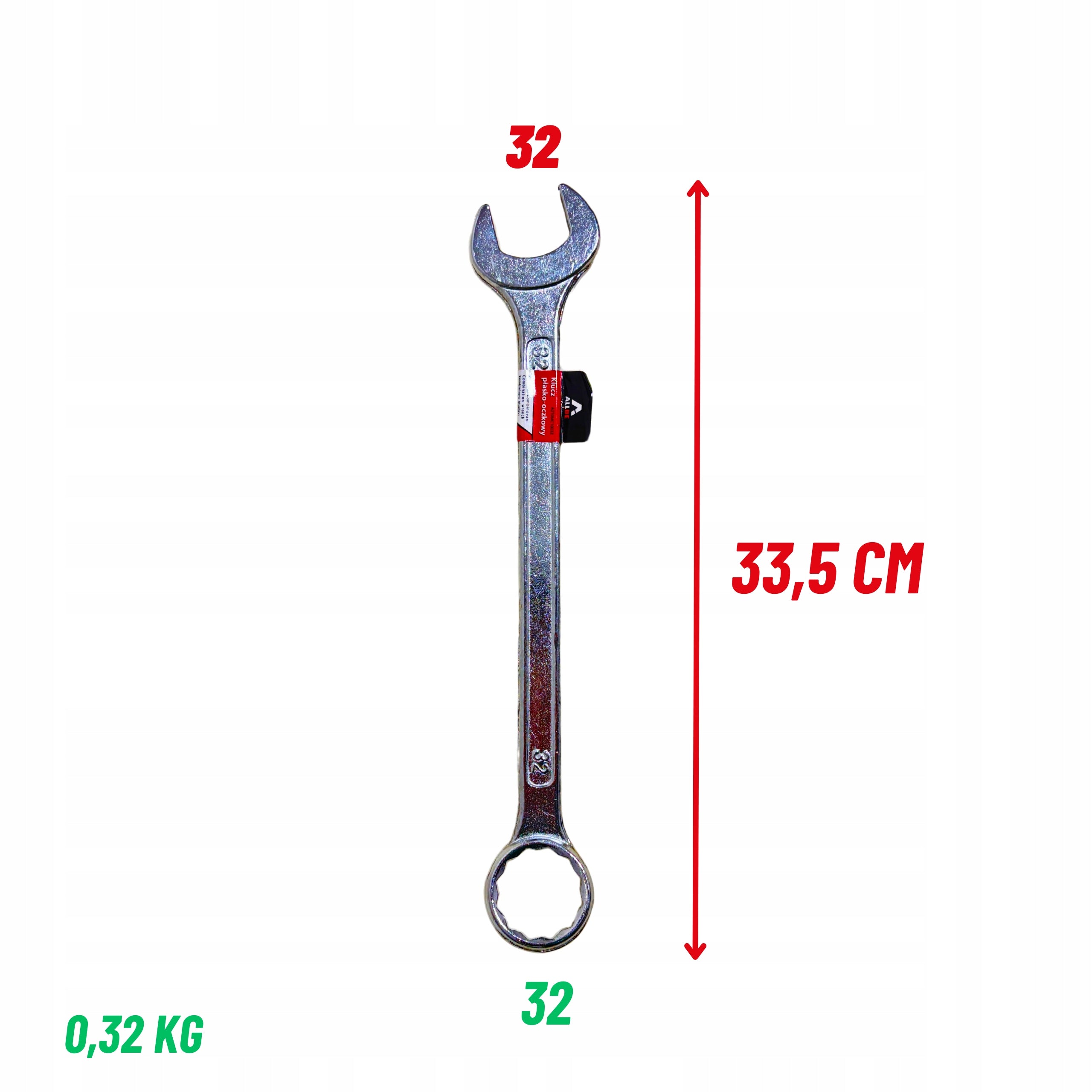 FLAT EYE WRENCH 32mm STEEL FLAT EYE WRENCHES Packaging status original