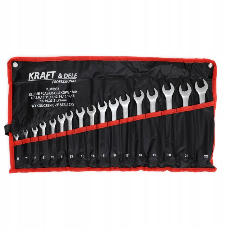 FLAT-EYE WRENCHES 6-22mm EYELET FLAT 17el KD10933