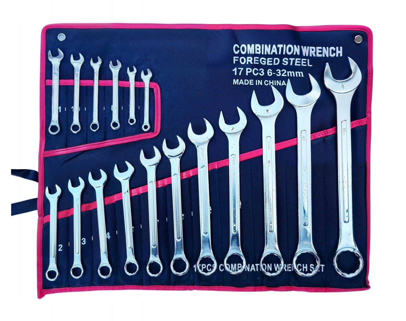 FLAT EYE WRENCHES 6-32 SET Flat Wrench Set Cover 17EL EAN (GTIN) 5905991036821