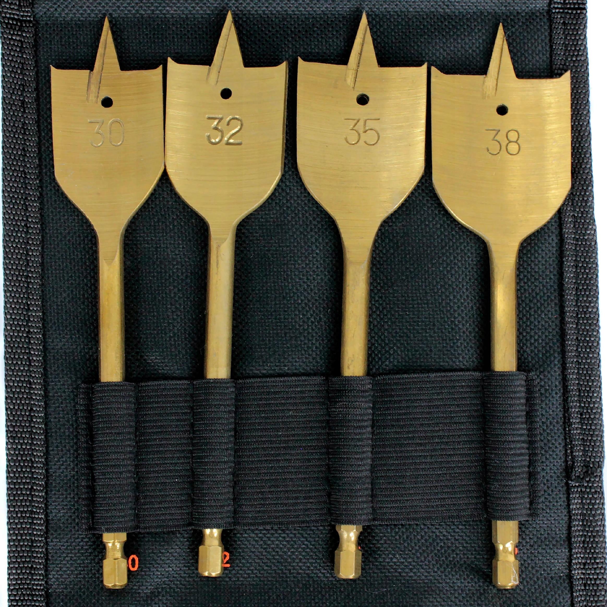 FLAT FEATHER BLADE DRILL BITS FOR WOOD 16PCS Drill bit type Spade drill bit set