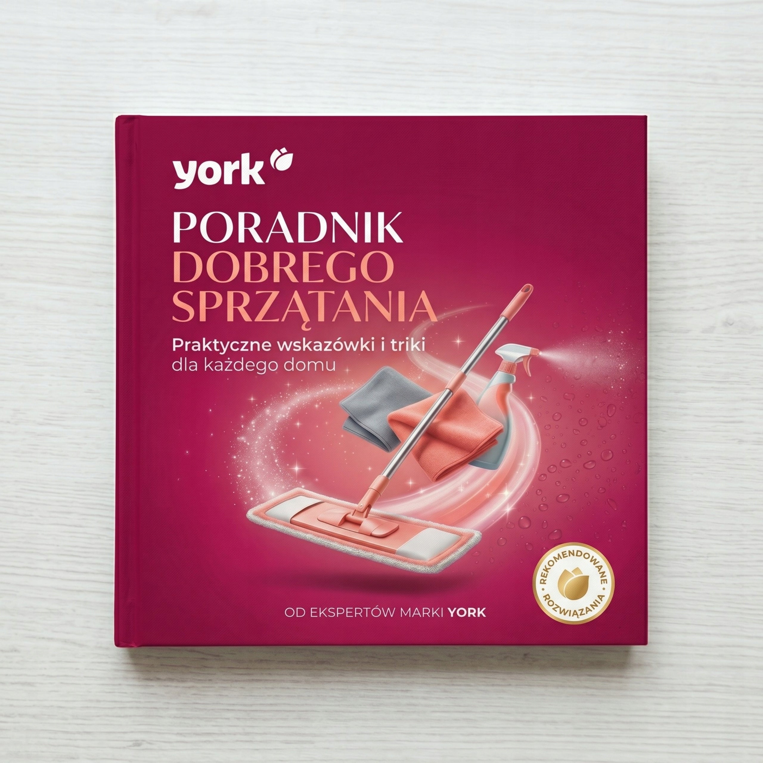 FLAT MOP BUCKET TWO-CHAMBER SQUEEZER + TELESCOPIC POLE SET + STOCK Brand York