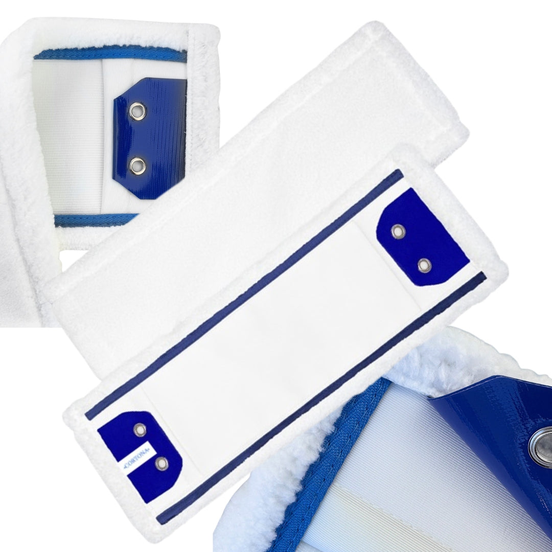 FLAT MOP CARTRIDGE ABSORBENT COVER REPLACEMENT 100% COTTON FOR FLOORS