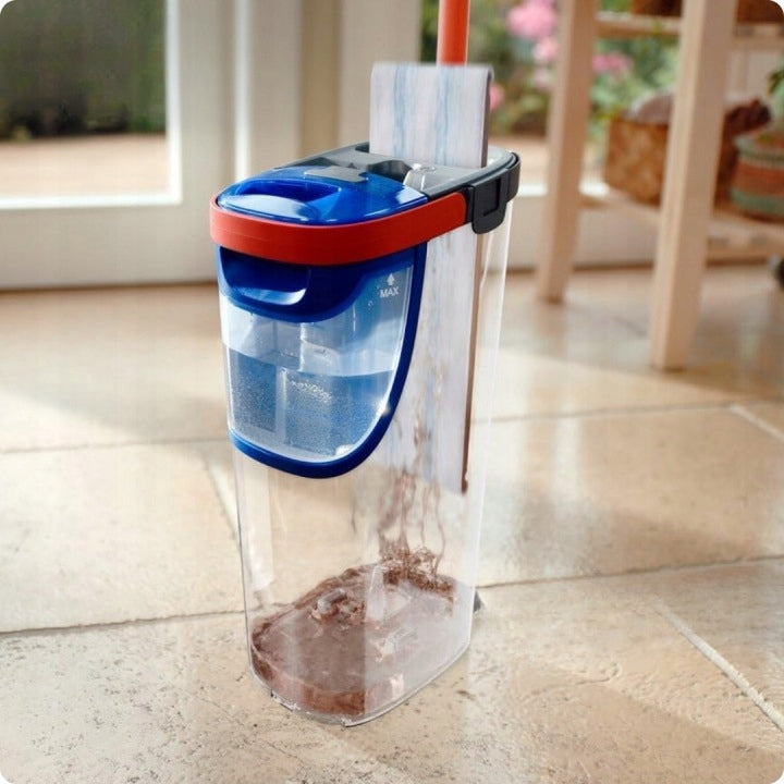FLAT MOP VILEDA NEW VERSION H2PRO FOR LARGE SET WITH BUCKET AND CARTRIDGE Brand no brand