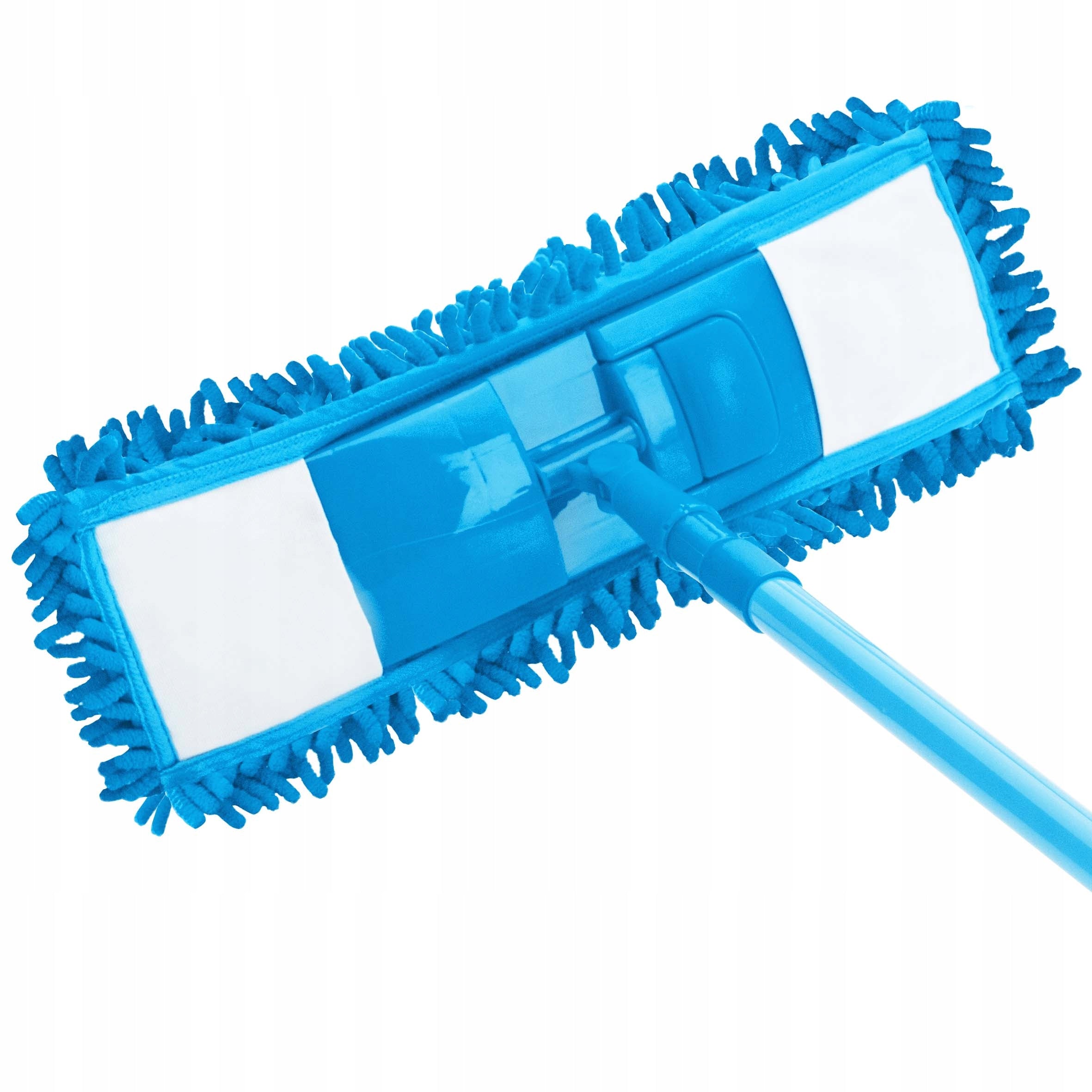 FLAT MOP WITH TELESCOPIC POLE MICROFIBER OVERLAY